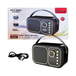 Sing-e Portable Wireless Speaker ZQS1215 Black Sing-e Portable Wireless Speaker ZQS1215 Black