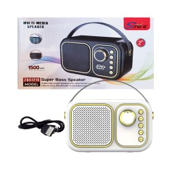 Sing-e Portable Wireless Speaker ZQS1215 White Sing-e Portable Wireless Speaker ZQS1215 White