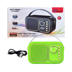 Sing-e Portable Wireless Speaker ZQS1215 Green Sing-e Portable Wireless Speaker ZQS1215 Green