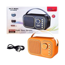Sing-e Portable Wireless Speaker ZQS1215 Orange Sing-e Portable Wireless Speaker ZQS1215 Orange