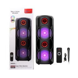 Sing-e Portable Wireless Speaker ZQS8225 with Mic Black Sing-e Portable Wireless Speaker ZQS8225 with Mic Black