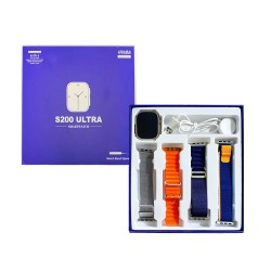 Smartwatch S200 Ultra with 4 Straps 49mm (Call Version) NFC Blue Smartwatch S200 Ultra with 4 Straps 49mm (Call Version) NFC Blue