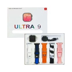 Smartwatch T905 Ultra Max Suit Ultra 9 with 5 Straps 1.73'' (Call Version) White Smartwatch T905 Ultra Max Suit Ultra 9 with 5 Straps 1.73'' (Call Version) White