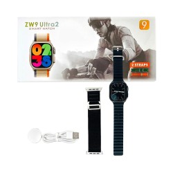 Smartwatch ZW9 Ultra 2 with 2 Straps 2.2" 49mm (Call Version) Black Smartwatch ZW9 Ultra 2 with 2 Straps 2.2" 49mm (Call Version) Black