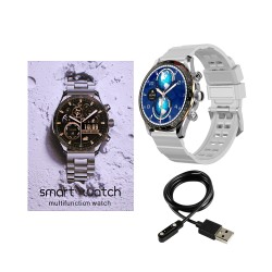 Smartwatch Y99 1.43" 44mm (Call Version) Gold and Silver Smartwatch Y99 1.43" 44mm (Call Version) Gold and Silver