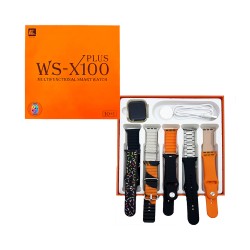 Smartwatch WS-X100 Plus with 10 Straps 1.96" (Call Version) Gold Smartwatch WS-X100 Plus with 10 Straps 1.96" (Call Version) Gold
