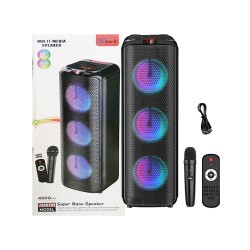 Sing-e Portable Wireless Speaker ZQS8303  with Mic Black Sing-e Portable Wireless Speaker ZQS8303  with Mic Black