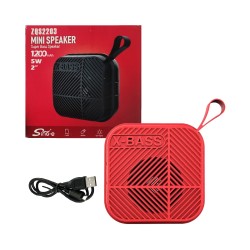Sing-e Mini Portable Wireless Speaker ZQS2203 Red Sing-e Mini Portable Wireless Speaker ZQS2203 Red