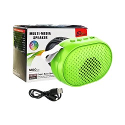 Sing-e Mini Portable Wireless Speaker ZQS2201 Green Sing-e Mini Portable Wireless Speaker ZQS2201 Green