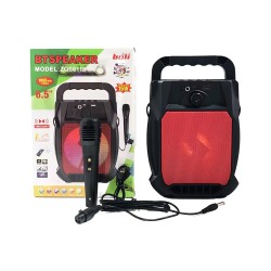 Sing-e Portable Wireless Speaker ZQS6118 with Mic Red Sing-e Portable Wireless Speaker ZQS6118 with Mic Red