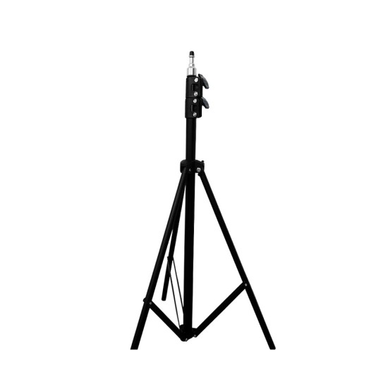 Soporte Flexible y Portátil para Ringlight 2,8m Negro Soporte Flexible y Portátil para Ringlight 2,8m Negro