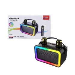 Sing-e Portable Wireless Speaker ZQS1491W with Dual Mic Black Sing-e Portable Wireless Speaker ZQS1491W with Dual Mic Black
