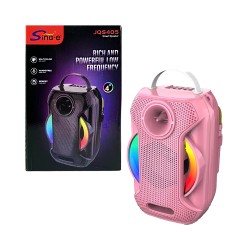 Sing-e Mini Portable Wireless Speaker JQS405 with Mic Pink Sing-e Mini Portable Wireless Speaker JQS405 with Mic Pink