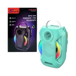 Sing-e Mini Portable Wireless Speaker JQS405 with Mic Blue Sing-e Mini Portable Wireless Speaker JQS405 with Mic Blue