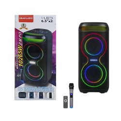 Ailiang Portable Wireless Speaker Kolav-LJ2613 with Mic Black Ailiang Portable Wireless Speaker Kolav-LJ2613 with Mic Black