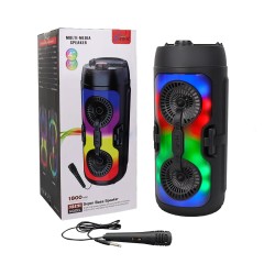 Sing-e  Portable Wireless Speaker ZQS4291 with Mic Black Sing-e  Portable Wireless Speaker ZQS4291 with Mic Black
