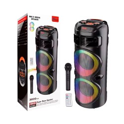 Sing-e  Portable Wireless Speaker ZQS6301 with Mic Black Sing-e  Portable Wireless Speaker ZQS6301 with Mic Black