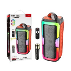 Sing-E Portable Wireless Speaker ZQS4407 with Mic Black Sing-E Portable Wireless Speaker ZQS4407 with Mic Black