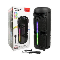 Sing-e  Portable Wireless Speaker ZQS4293 with Mic Black Sing-e  Portable Wireless Speaker ZQS4293 with Mic Black