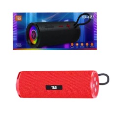 T&G Portable Wireless Speaker TG-421 Red T&G Portable Wireless Speaker TG-421 Red