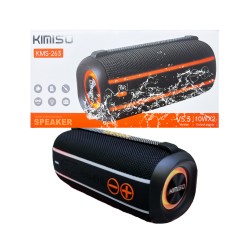 Kimiso Portable Wireless Speaker KMS-263 Black Kimiso Portable Wireless Speaker KMS-263 Black