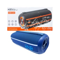 Kimiso Portable Wireless Speaker KMS-263 Blue Kimiso Portable Wireless Speaker KMS-263 Blue