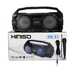 Kimiso Portable Wireless Speaker KMS-S1 with Mic Gray Kimiso Portable Wireless Speaker KMS-S1 with Mic Gray