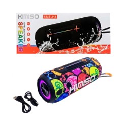 Kimiso Portable Wireless Speaker KMS-248 Multi Color Kimiso Portable Wireless Speaker KMS-248 Multi Color
