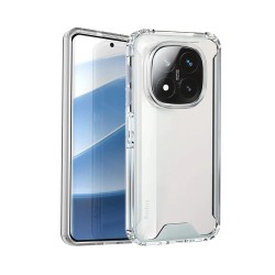 Hard Silicone Case for Xiaomi Redmi Note 14 Pro Transparent Hard Silicone Case for Xiaomi Redmi Note 14 Pro Transparent