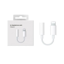 Audio Adapter MMX62ZM/A Lightning to 3.5mm White Audio Adapter MMX62ZM/A Lightning to 3.5mm White