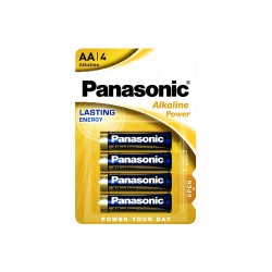 Pilha Panasonic Alkaline LR6 AA Pilha Panasonic Alkaline LR6 AA