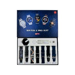 Smartwatch Watch 4 Pro Suit with 7 Straps 1.5 " (Call Version) NFC Black Smartwatch Watch 4 Pro Suit with 7 Straps 1.5 " (Call Version) NFC Black