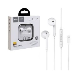 Hoco Wired Earphones L7 Plus Original Series with Microphone Lightning 1.2m White Hoco Wired Earphones L7 Plus Original Series with Microphone Lightning 1.2m White