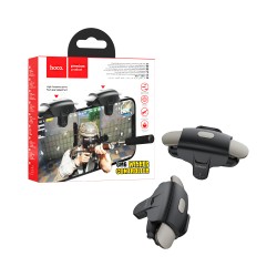 Hoco Game Controller GM6 Wild Wolf Pulse Gaming Triggers for Smartphones Black Metal Gray Hoco Game Controller GM6 Wild Wolf Pulse Gaming Triggers for Smartphones Black Metal Gray