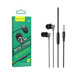Hoco Universal Wired Earphones M98 Delighted with Microphone 3.5mm 1.2m Metal Gray Hoco Universal Wired Earphones M98 Delighted with Microphone 3.5mm 1.2m Metal Gray