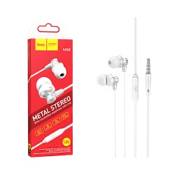 Hoco Universal Wired Earphones M98 Delighted with Microphone 3.5mm 1.2m Silver Sand Hoco Universal Wired Earphones M98 Delighted with Microphone 3.5mm 1.2m Silver Sand