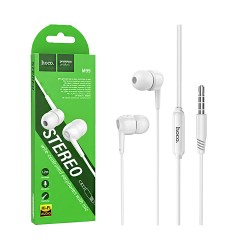 Hoco Wired Earphones M99 Celestial with Microphone 3.5mm 1.2m White Hoco Wired Earphones M99 Celestial with Microphone 3.5mm 1.2m White