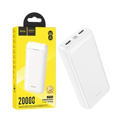 Power Bank Hoco J111A Smart charge com 2 Puertos Outputs USB 20000mAh Branco Power Bank Hoco J111A Smart charge com 2 Puertos Outputs USB 20000mAh Branco