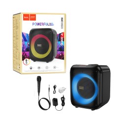 Hoco Wireless Outdoor Speaker HA1 Graceful with Mic Black Hoco Wireless Outdoor Speaker HA1 Graceful with Mic Black