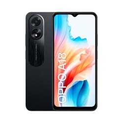 Smartphone Oppo A18 4G 4GB/128GB 6.56" Dual SIM Glowing Black Smartphone Oppo A18 4G 4GB/128GB 6.56" Dual SIM Glowing Black