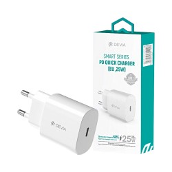 Devia Adapter RLC-383 Smart Series Type-C PD 25W White Devia Adapter RLC-383 Smart Series Type-C PD 25W White