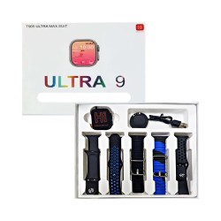 Smartwatch T905 Ultra Max Suit Ultra 9 with 5 Straps 1.73'' (Call Version) Black Smartwatch T905 Ultra Max Suit Ultra 9 with 5 Straps 1.73'' (Call Version) Black