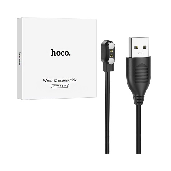 Hoco Wireless Charger for Y3 Pro Sports Smartwatch Black Hoco Wireless Charger for Y3 Pro Sports Smartwatch Black