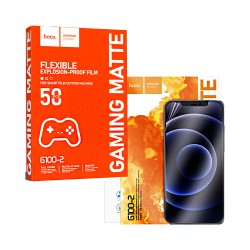 Hoco Matte Screen Protector G100-2 Intelligent film for all Smartphones Pack of 50pcs Transparent