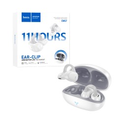 Hoco True Wireless Earbuds EW57 Auspicious Clip-On Ivory White Hoco True Wireless Earbuds EW57 Auspicious Clip-On Ivory White