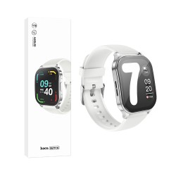 Hoco Smartwatch Y19 1.96" (Call Version) Bright Silver Hoco Smartwatch Y19 1.96" (Call Version) Bright Silver