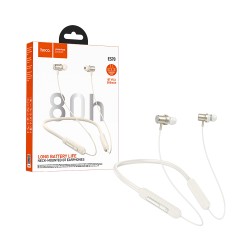 Hoco Neckband Earphones ES70 Armour Beige Hoco Neckband Earphones ES70 Armour Beige