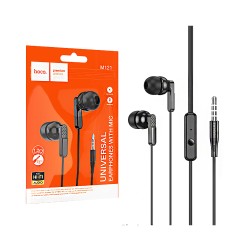 Hoco Universal Wired Earphones M121 Bright with Microphone 3.5mm 1.2m Black Hoco Universal Wired Earphones M121 Bright with Microphone 3.5mm 1.2m Black