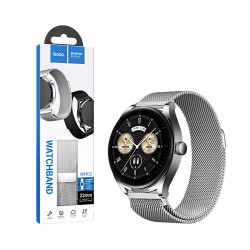 Hoco Milanese Magnetic Bracelet WH02 Simple beauty series for 22mm Silver Hoco Milanese Magnetic Bracelet WH02 Simple beauty series for 22mm Silver