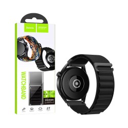 Hoco Nylon Bracelet WH05 Climbing Series Mountain 22mm Black Hoco Nylon Bracelet WH05 Climbing Series Mountain 22mm Black